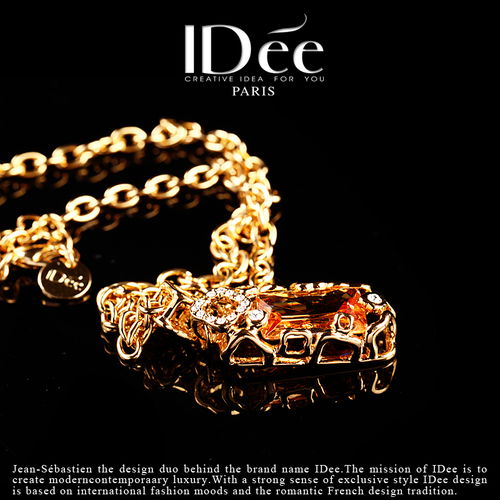 彰顯不凡品位 法國idee時尚藝術(shù)飾品，華美寶石項(xiàng)鏈的藝術(shù)之魅